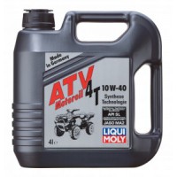 ATV 4T Motoroil 10W-40 (4л) &mdash; НС-синтетическое моторное масло для 4-тактных квадроциклов